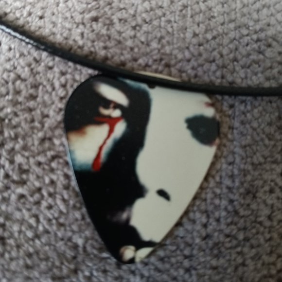 SIXX A.M DJ ASHBA GUITAR PICK NECKLACE - Picture 1 of 1